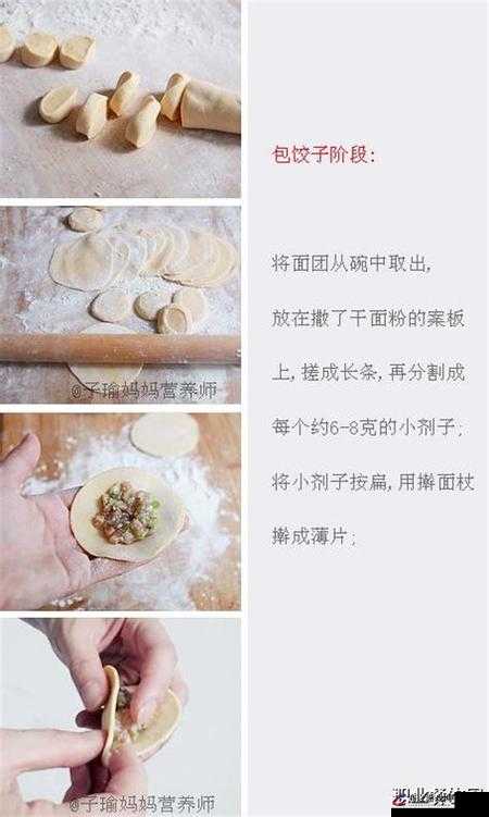 课后辅导肉馅小水饺制作教程：家常美味轻松学，孩子爱吃的健康选择